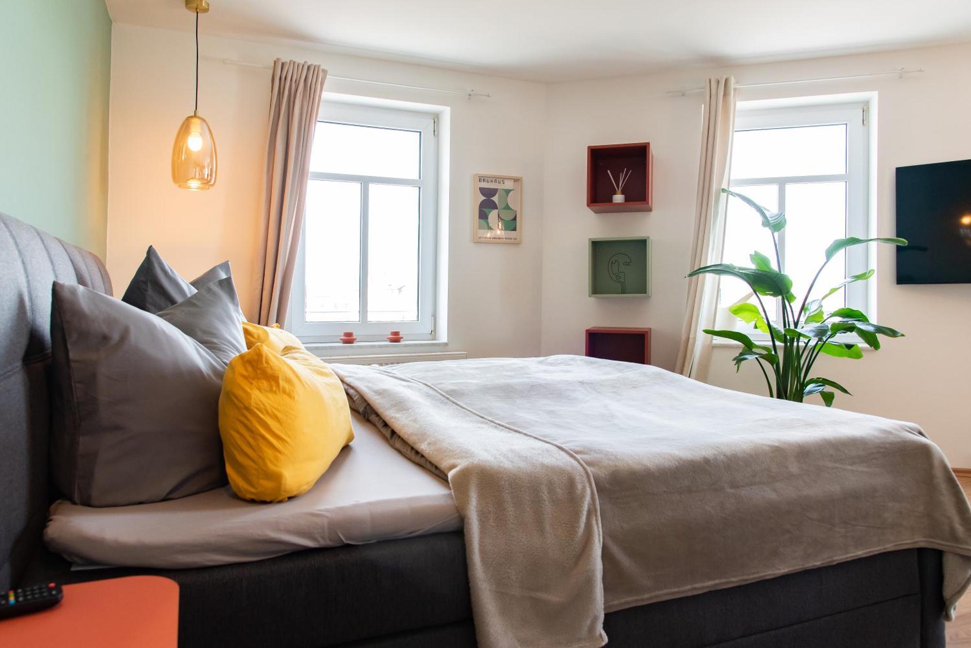 Bauhaus Apartment - Netflix, Nespresso, Zentral, Messe Хемниц Экстерьер фото