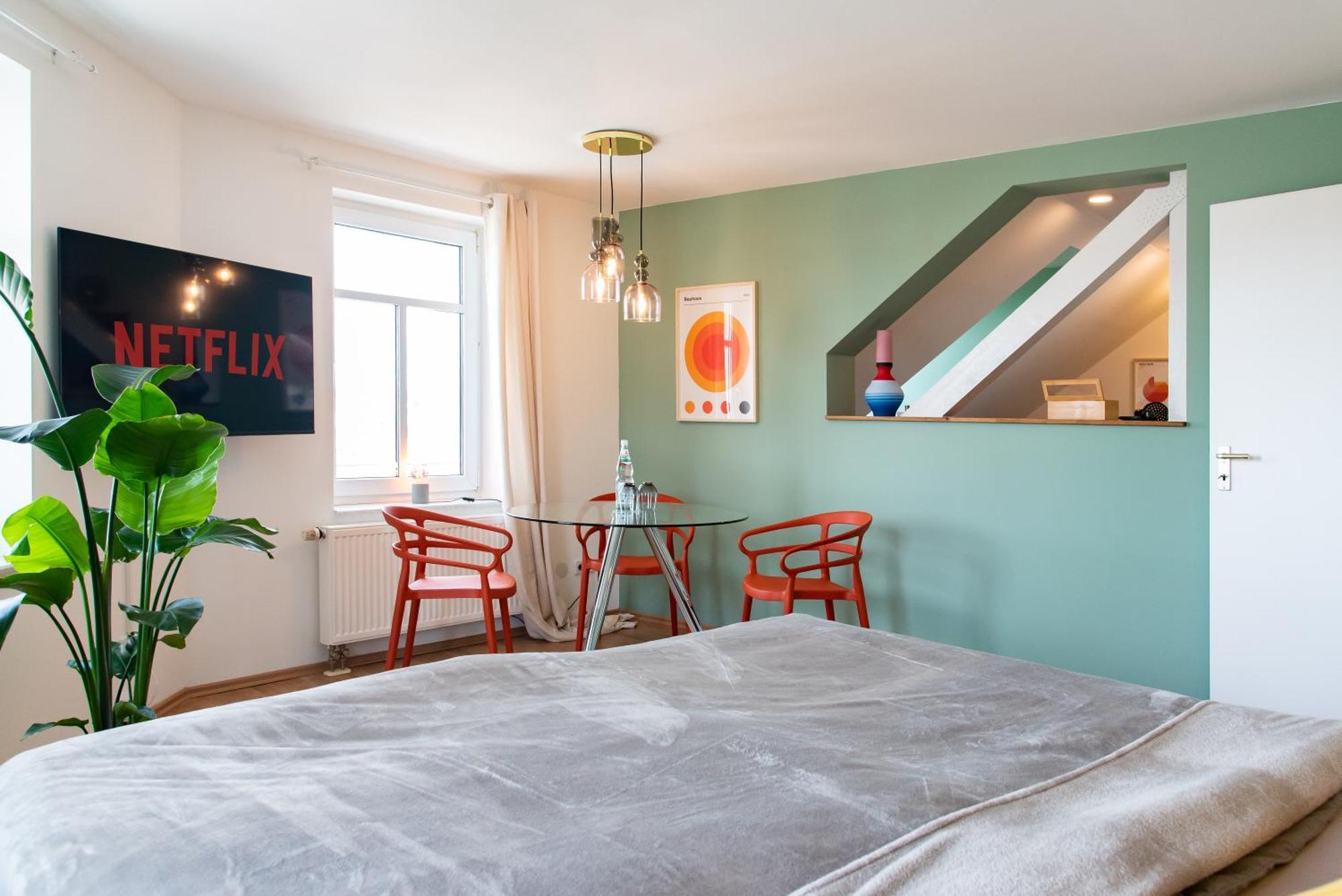 Bauhaus Apartment - Netflix, Nespresso, Zentral, Messe Хемниц Экстерьер фото